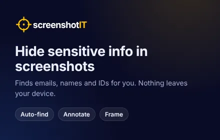 ScreenshotIT browser extension